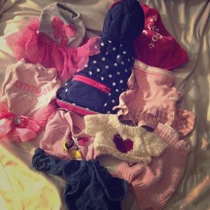 Used Girl Teacup dog clothes xs and small